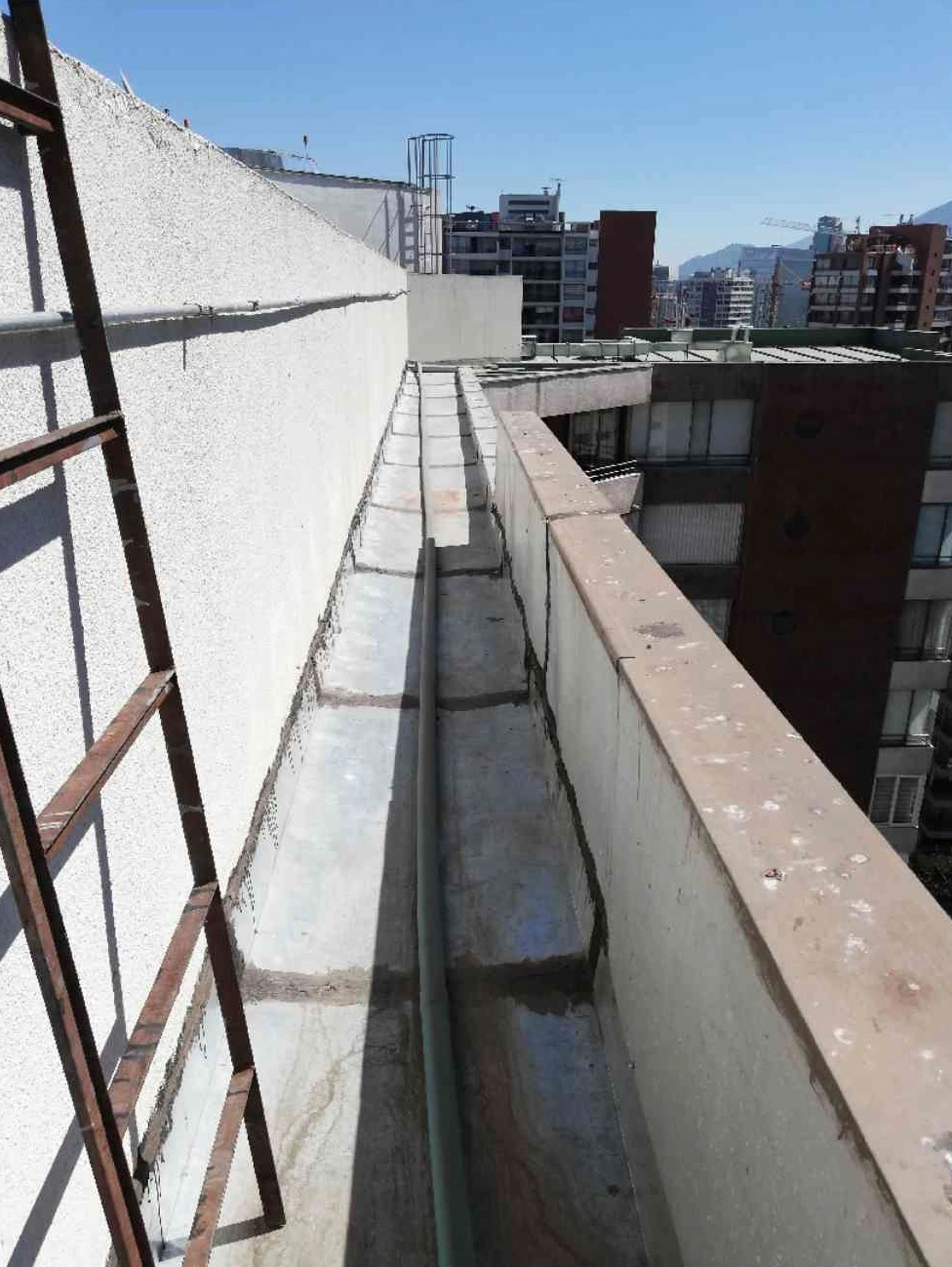 Limpieza de techumbre